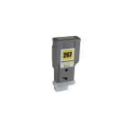 Atnaujinta rašalo kasetė 8792B001, PFI207Y, 300ml Canon spausdintuvams (BULK)