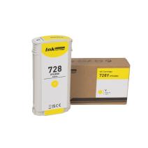 Suderinama rašalo kasetė F9J65A, no.728 Y, 130ml HP spausdintuvams (ORINK BULK)