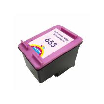 Suderinama rašalo kasetė 3YM74AE, no.653XL, 370 puslapių, 18ml, skirta HP spausdintuvams (BULK)
