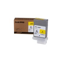 Suderinama rašalo kasetė 0898B001, PFI102Y, 130ml Canon spausdintuvams (ORINK BULK)