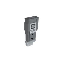 Atnaujinta rašalo kasetė 8789B001, PFI207BK, 300ml Canon spausdintuvams (BULK)